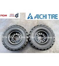 Lốp đặc 18x7-8 Aichi Nhật Bản - Lốp xe nâng điện 